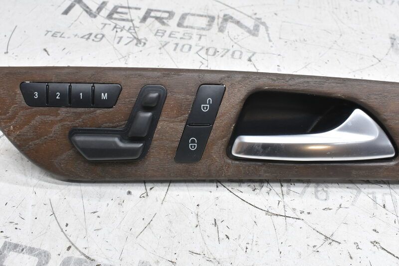 Mercedes GL X166 Innendecor Dekorleisten Holz Braun Set Bild 6