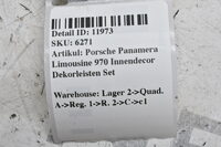Porsche Panamera Limousine 970 Innendecor Dekorleisten Set Bild 10