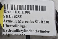Mercedes SL R230 Überrollbügel Hydraulikzylinder Zylinder Links A2308600335 Bild 8