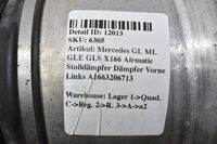 Mercedes GL ML GLE GLS X166 Airmatic Stoßdämpfer Dämpfer Vorne Links A1663206713 Bild 8