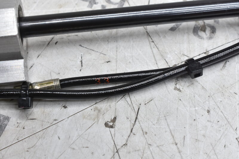 Mercedes SLK R171 Hydraulikzylinder Zylinder Verdeck Hinten Links A1718000372 Bild 6