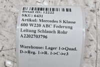 Mercedes S Klasse 600 W220 Ölleitung Getriebe A2202703796 Bild 4