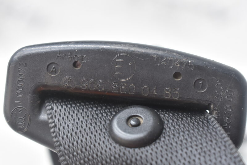 Mercedes W906 Sicherheits Anschnall Gurt Vorne Links Schwarz A9068600485 Bild 4