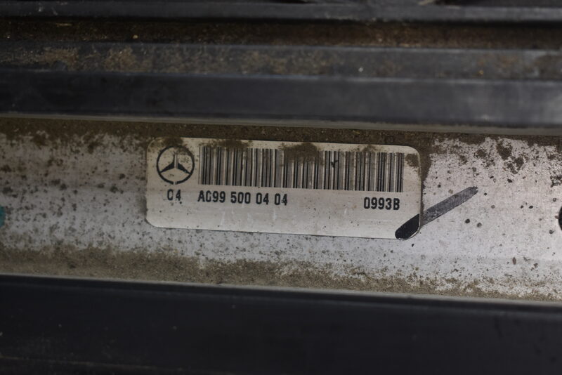 Mercedes GL 500 450 ML GLE GLS X166 Kühler Paket Wasser Klima Lüfter A0995000404 Bild 5