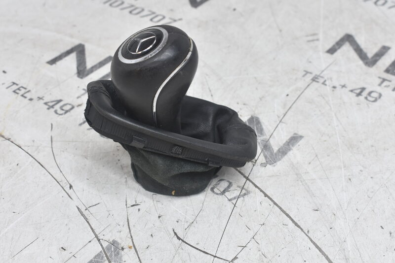 Mercedes W209 Schaltknauf Schalthebel Schaltmanschette Schwarz A2032671811 Bild 4