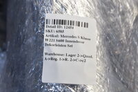 Mercedes S Klasse W221 S600 Innendecor Dekorleisten Set Bild 10