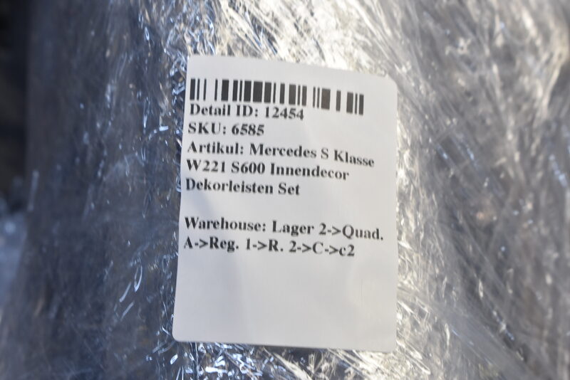 Mercedes S Klasse W221 S600 Innendecor Dekorleisten Set Bild 10