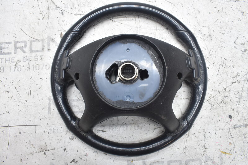 Mercedes CLK W209 Lenkrad Leder Multifunktion Schwarz A2094603303 Bild 7