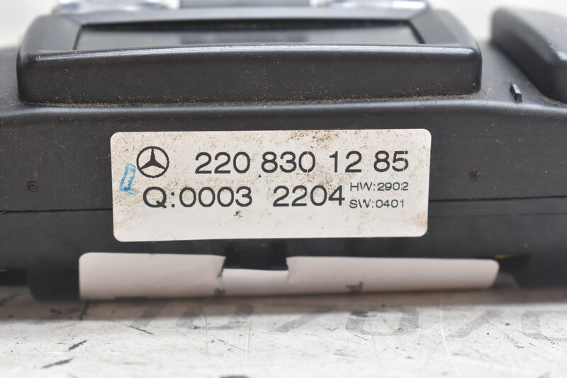Mercedes S Klasse W220 Klima bedienteil Bedienfeld Regelung A2208301285 Bild 5