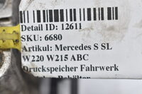 Mercedes S W220 CL W215 SL R230 ABC Druckspeicher Fahrwerk Behälter A2203270231 Bild 5