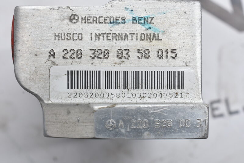 Mercedes R230 SL 55 500 600 ABC Fahrwerk Ventil Ventilblock Einheit A2203280031 Bild 5