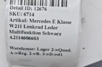 Mercedes E Klasse W211 AMG Lenkrad Multifunktion Schwarz A2114606603 Bild 10