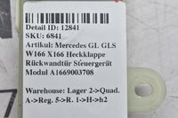 Mercedes GL GLS W166 X166 Heckklappe Rückwandtür Steuergerät Modul A1669003708 Bild 6