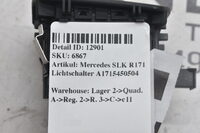 Mercedes SLK R171  Lichtschalter A1715450504 Bild 5