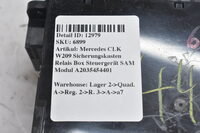 Mercedes CLK W209 Sicherungskasten Relais Box Steuergerät SAM Modul A2035454401 Bild 7