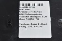 Mercedes CLK W209 Sicherungskasten Relais Box Steuergerät SAM Modul A2095451701 Bild 6