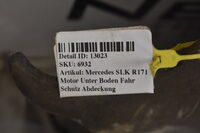 Mercedes SLK R171  Motor Unter Boden Fahr Schutz Abdeckung Bild 6