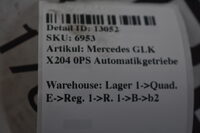 Mercedes GLK  X204 CLS C E S W204 W212 C218 W221   4 Matic Automatikgetriebe Bild 5