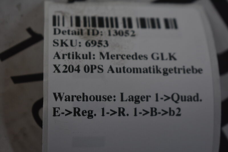 Mercedes GLK  X204 CLS C E S W204 W212 C218 W221   4 Matic Automatikgetriebe Bild 8