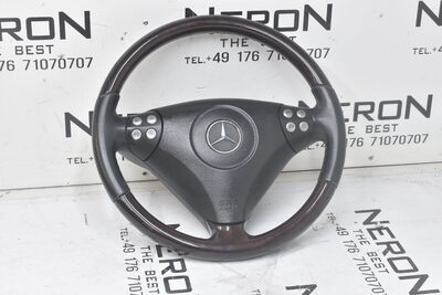 Mercedes SLK R171 W203 CL203 C Lenkrad Leder Multifunktion A1714600203