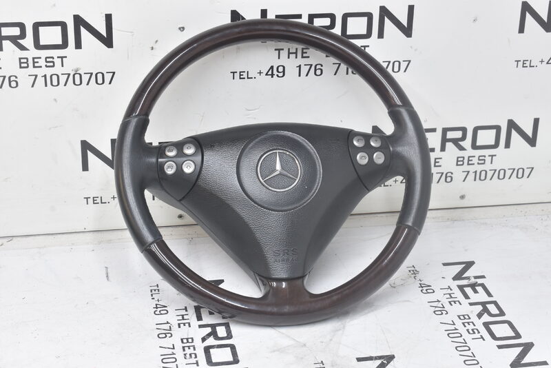 Mercedes SLK R171 W203 CL203 C Lenkrad Leder Multifunktion A1714600203