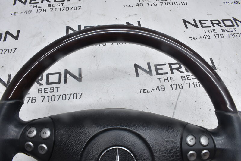 Mercedes SLK R171 W203 CL203 C Lenkrad Leder Multifunktion A1714600203 Bild 2