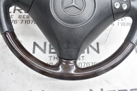 Mercedes SLK R171 W203 CL203 C Lenkrad Leder Multifunktion A1714600203 Bild 4