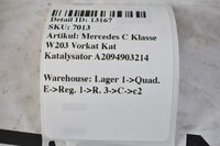 Mercedes C Klasse W203 Vorkat Kat Katalysator A2094903214 KT0214 Bild 4