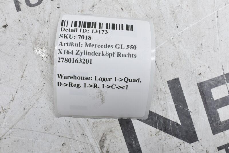 Mercedes GL S E CLS 500 W212 W222 W218 Zylinderköpf 2780163201 Bild 5