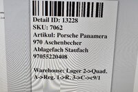 Porsche Panamera 970 Handschuhfach Aschenbecher Staufach 97055220408 Bild 6