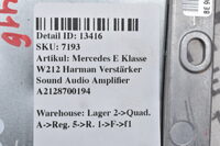 Mercedes E Klasse W212 Harman Verstärker Sound Audio Amplifier A2128700194 Bild 4