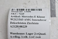 Mercedes E Klasse W212 E63 AMG Innendecor Dekorleisten Zierleiste  A2128100229 Bild 4
