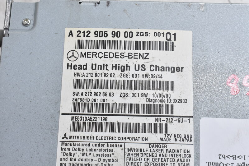 Mercedes E Klasse W212 Navi Navigation Autoradio A2129069000 Bild 6