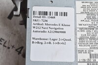 Mercedes E Klasse W212 Navi Navigation Autoradio A2129069000 Bild 7
