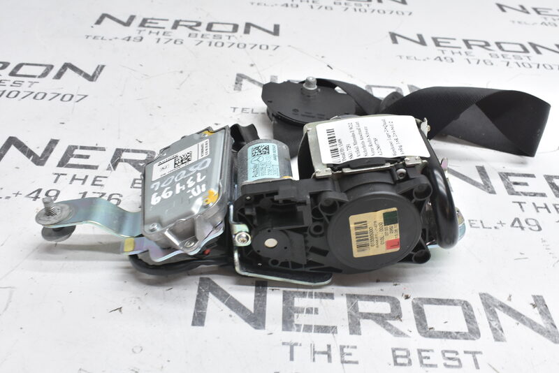 Mercedes E W212 Sicherheits Anschnall Gurt Vorne Rechts Schwarz A2128607785 Bild 2