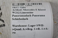 Mercedes E Klasse W212  Panoramadach Panorama Schiebedach Bild 6