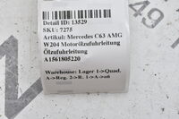 Mercedes C63 AMG W204 Motorölzufuhrleitung Ölzufuhrleitung A1561805220 Bild 4