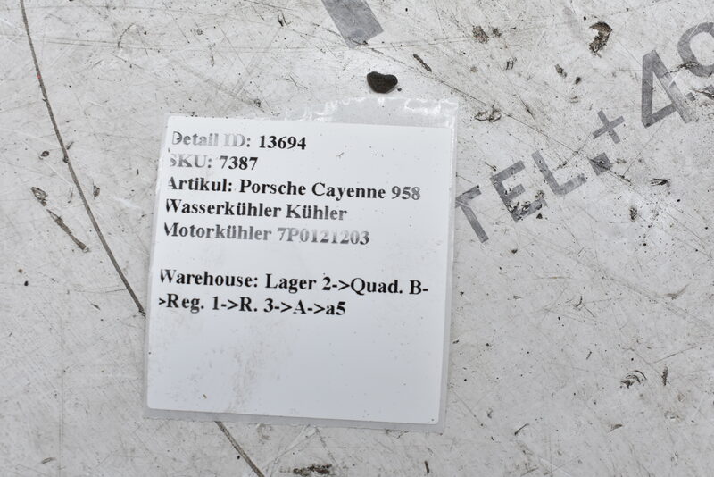 Porsche Cayenne 958  Elektromotor Kühlerlüfter Elektrolüfter 7P0121203 Bild 6