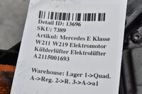 Mercedes E Klasse W211 W219 Elektromotor Kühlerlüfter Elektrolüfter A2115001693 Bild 4