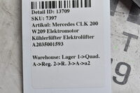 Mercedes CLK W209 Elektromotor Kühlerlüfter Elektrolüfter A2035001593 Bild 5