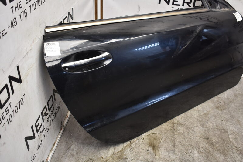 Mercedes SL Cabrio R230  Tür Rechts 040 Schwarz Bild 2