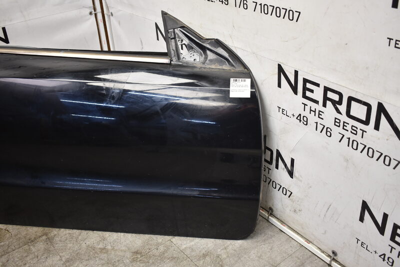 Mercedes SL Cabrio R230  Tür Rechts 040 Schwarz Bild 3