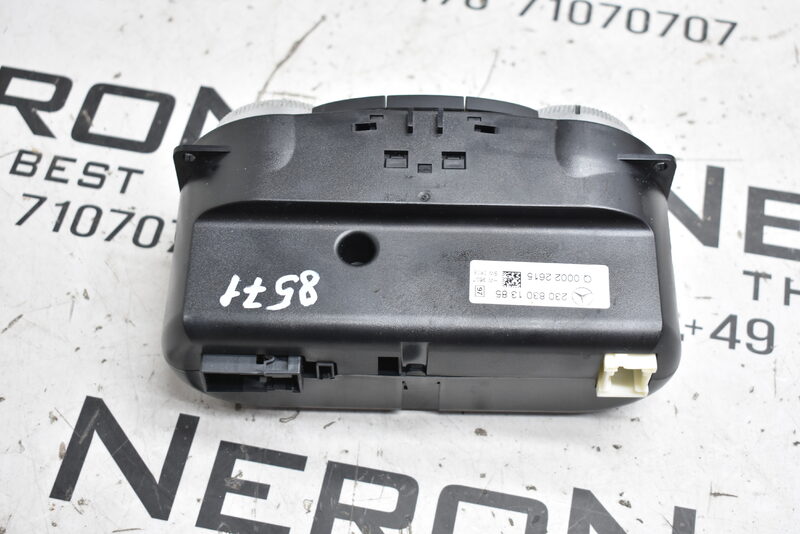 Mercedes SL R230  Klima bedienteil Bedienfeld Regelung  A2308301385 Bild 2