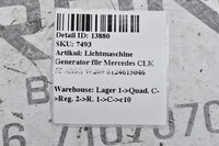 Lichtmaschine Generator für Mercedes CLK 55 AMG W209  0124615046 Bild 5