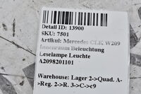 Mercedes CLK W209  Innenraum Beleuchtung Leselampe Leuchte A2098201101 Bild 6
