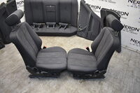 Mercedes E Klasse W210 Innenausstattung Ausstattung Sitze  Schwarz Bild 4