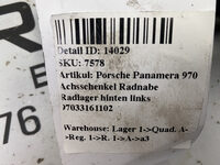 Porsche Panamera 970 Achsschenkel Radnabe Radlager hinten links 97033161102 Bild 5