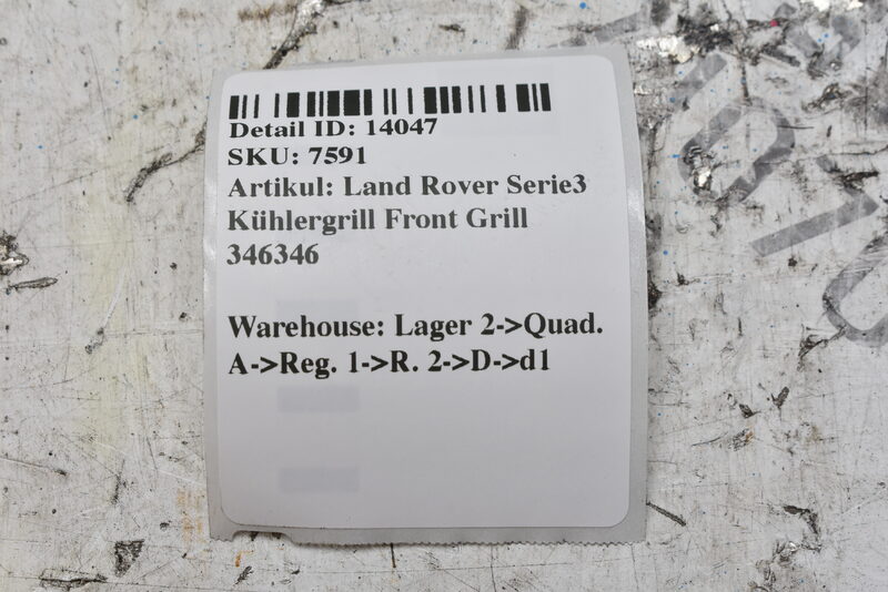 Land Rover Serie3 Kühlergrill Front Grill 346346 Bild 5