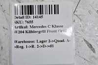 Mercedes C Klasse W204  Kühlergrill Front Grill A2048800023 Bild 5
