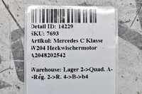 Mercedes C Klasse W204  Heckwischermotor A2048202542 Bild 6